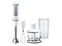 Braun Multiquick 5 Vario MQ 5235 WH Stavblender Turbofunktion Hvid/grå