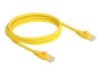 DeLOCK CAT 6a Ikke afskærmet parsnoet (UTP) 2m Patchkabel Yellow