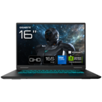 GIGABYTE GAMING A16 PRO DXHG4FRCC4SH laptop 16' 2560 x 1600 240H 32GB 1TB Intel Graphics Windows 11 Home