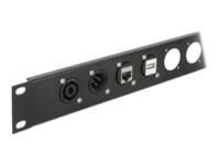 Delock D-Type Module HDMI-A 90° angled female to female Sort