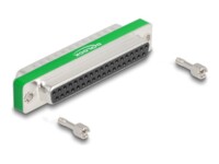 Delock RF/EMI Interference Suppression Filter D-Sub 37 pin male to female with low-pass filter capacitive