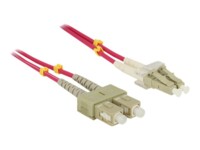 DeLOCK Netværkskabel Fiberoptik OM4 3m