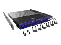 PATCHBOX PLUS+ SYSTEM OS2 LC-SC Kabeladministrationspakke for rack Sort