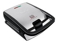 Tefal Snack collection SW853D12 700W Rustfrit stål/sort