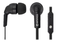 Titanum TH109K Kablet Earbuds Sort