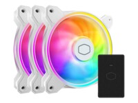 Cooler Master MasterFan MF120 HALO² Etuiblæsersæt 3-pack Hvid 120 mm