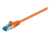 goobay CAT 6a SFTP, PiMF 10m Patchkabel Orange