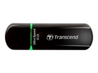 Transcend JetFlash 600 8GB USB 2.0 USB stick Blå