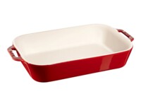 STAUB Bagefad Rød Hvid