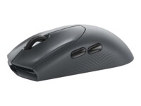 Alienware Tri-Mode Gaming Mouse AW720M Optisk Trådløs Kabling Sort