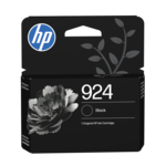 HP 924 Black Original Sort 500 sider Blæk