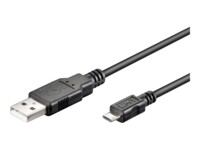 goobay USB-kabel 5m Sort