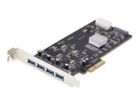 StarTech.com 4-Port USB-A PCIe Card, USB 3.2 5Gbps, 4x USB Controllers USB-adapter PCI Express 2.0 x4 5Gbps