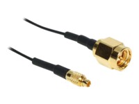 DeLOCK 12cm Antenneadapter Sort