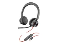 Poly Blackwire 8225 Kablet Høretelefoner Sort