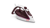 Tefal EasyGliss Plus FV5714 Tør & dampstrygejern 2400W Bordeaux, Hvid