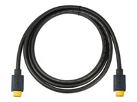 LogiLink HDMI-kabel med Ethernet 3m Sort