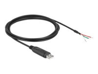 Delock USB / serielkabel 2m Sort