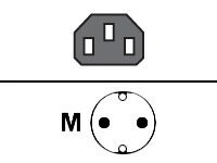 Lenovo Strømkabel 2.8m