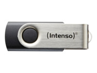 Intenso Basic Line 16GB USB 2.0 USB stick Sort Sølv