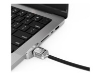 Compulocks MacBook Pro M1 14-inch Lock Adapter With Key Lock Adapter til låsning af slot for sikkerhed