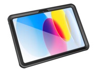 4smarts Beskyttende vandtæt etui Sort Transparent Apple 10.9-inch iPad (10. generation)