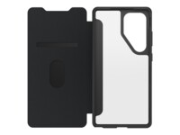 OtterBox React Series Beskyttelsescover Til mobiltelefon Sort krystal Samsung Galaxy S25 Ultra