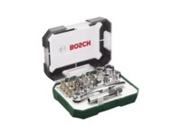 Bosch Ratcheting-skruetrækker med bitsæt 26 Dele