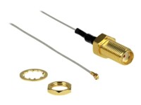 DeLOCK Antennekabel 20cm Grey Grå