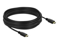 Delock HDMI-kabel med Ethernet 10m Sort