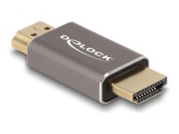Delock HDMI-adapter med Ethernet Grå