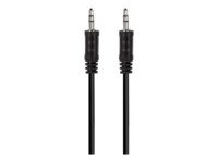 LogiLink Audiokabel 2m Sort