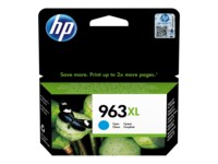 HP 963XL Cyan 1600 sider Blæk 3JA27AE#301
