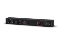 CyberPower Maintenance Bypass PDU MBP20HVDE3A Strømfordelingsenhed 4-stik 16A Sort