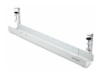 StarTech.com Under Desk Cable Management Tray, Clamp-on Installation Kabelstyringsplade Hvid