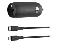 Belkin BoostCharge Bilstrømsadapter 30Watt 1xUSB-C