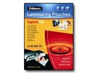 Fellowes Laminating Pouches Capture 125 micron Laminerings poser 64 x 95 mm