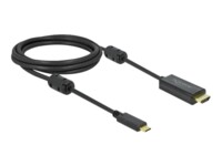 Delock Video/audiokabel 2m Sort