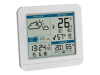 TFA Sky Vejrstation Indendørs Udendørs Hvid