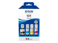Epson 101 Multipack Sort Gul Cyan Magenta Blækbeholder C13T03V64A