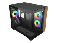 Cooler Master Elite 481 Wood Tower Micro ATX Sort