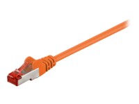 goobay CAT 6 SFTP, PiMF 15m Patchkabel Orange