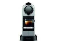 Krups Nespresso CitiZ XN741B Kaffemaskine Sølv