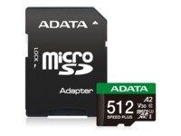 ADATA SPEED PLUS SDXC UHS-I Memory Card 512GB 180MB/s