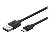 goobay USB-kabel 1m Sort