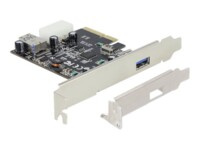 DeLock PCI Express x4 Card > 1 x external 1 x internal SuperSpeed USB 10 Gbps (USB 3.1, Gen 2) USB-adapter PCI Express 3.0 x4 10Gbps