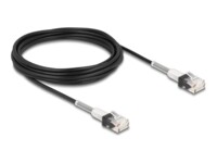 DeLOCK CAT 6a Ikke afskærmet parsnoet (UTP) 5m Patchkabel Sort
