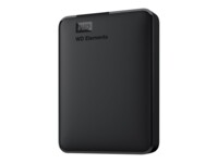 Western Digital Elements WDBHDW0040BBK-EESN Harddsik 4TB 3.2 Gen 1 USB 2.0