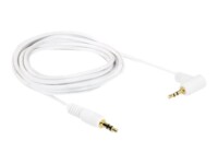 Delock Audiokabel 2m Hvid