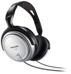Philips SHP2500 Kabling Hovedtelefoner Sort Sølv